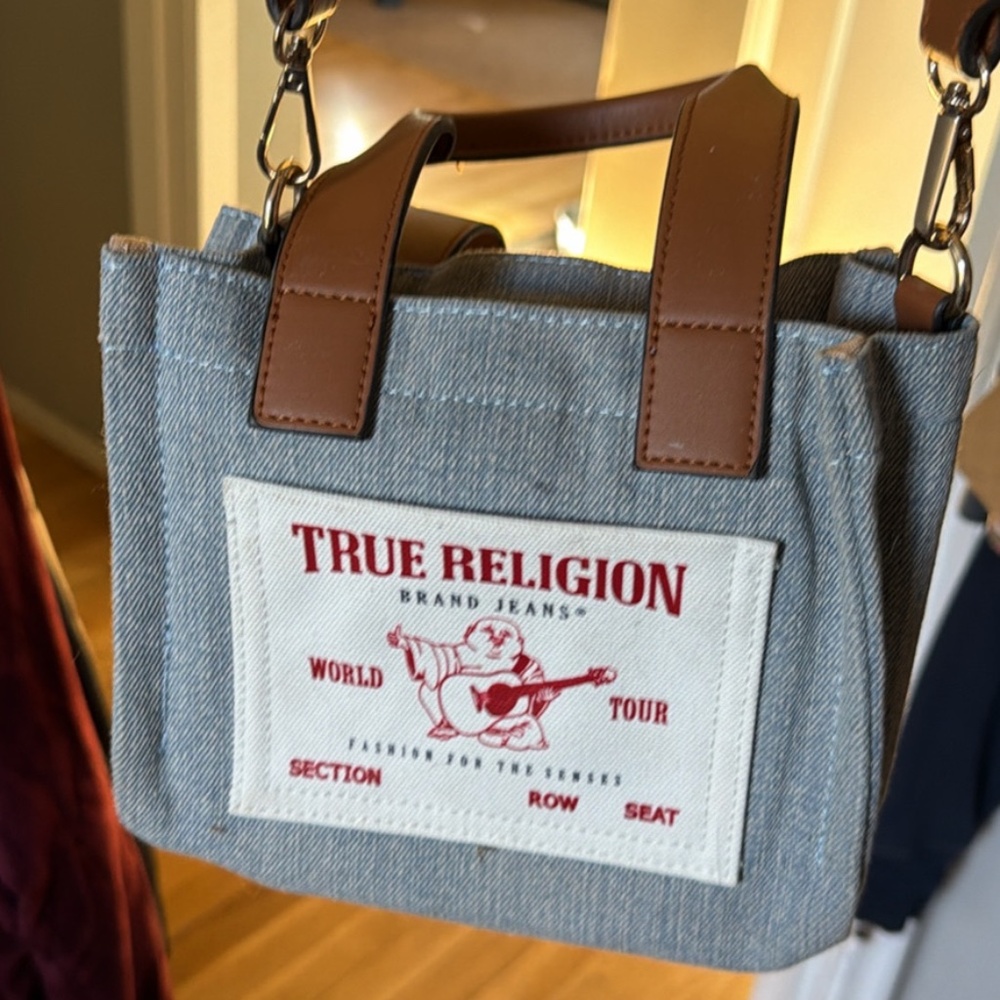 True religion denim bag